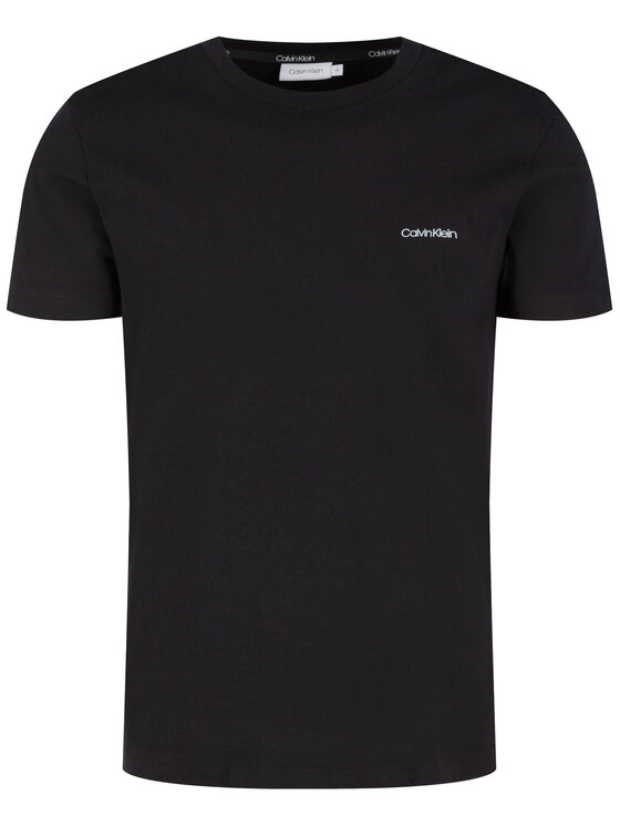 Calvin Klein Calvin Klein T-Shirt Chest Logo K10K104062 Schwarz Regular Fit