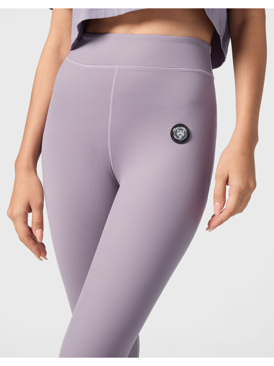 Plein Sport Plein Sport Legginsy 22179 Fioletowy Active Fit