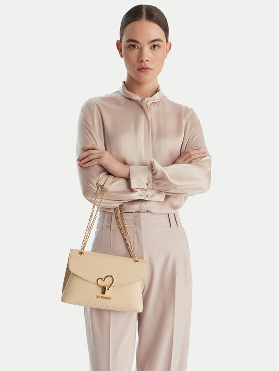 LOVE MOSCHINO Дамска чанта JC4138PP1OLQ0110 Екрю