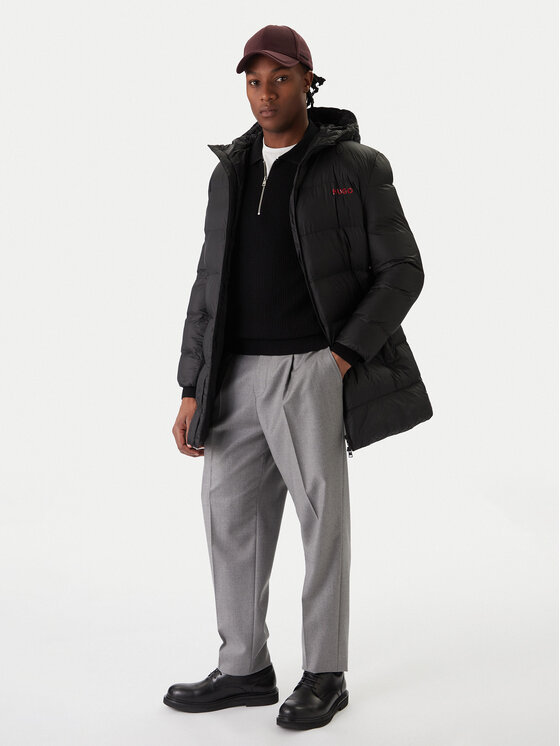 HUGO HUGO Giubbotto invernale Mati2541 50546909 Nero Slim Fit