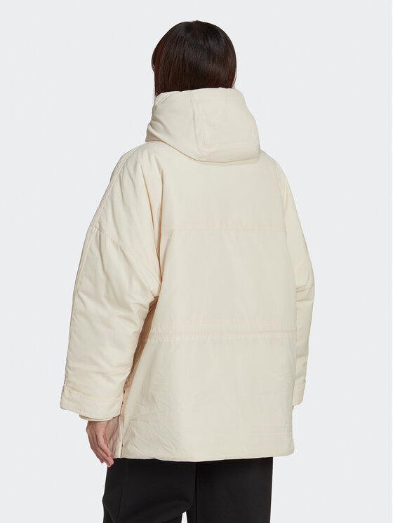 adidas adidas Striukė HK5249 Écru Relaxed Fit