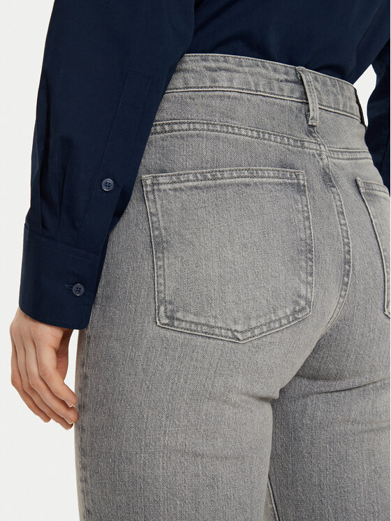 Tommy Hilfiger Tommy Hilfiger Traperice WW0WW43703 Siva Flare Fit