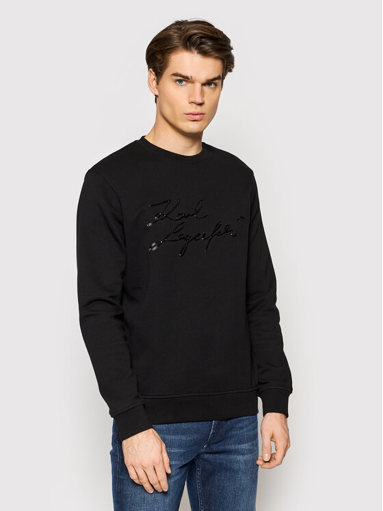 KARL LAGERFELD KARL LAGERFELD Jopa 705020 512910 Črna Regular Fit