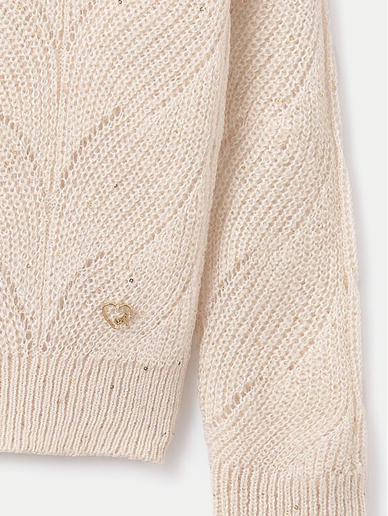 Mayoral Mayoral Maglione 7303 Beige Regular Fit