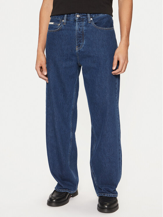 Calvin Klein Jeans Calvin Klein Jeans Blugi 90's J30J327399 Bleumarin Loose Fit