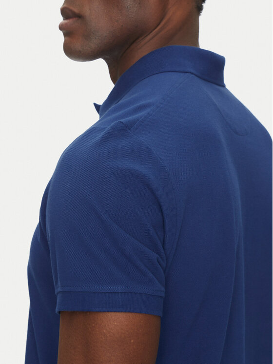 s.Oliver s.Oliver Polo 2138262 Niebieski Regular Fit