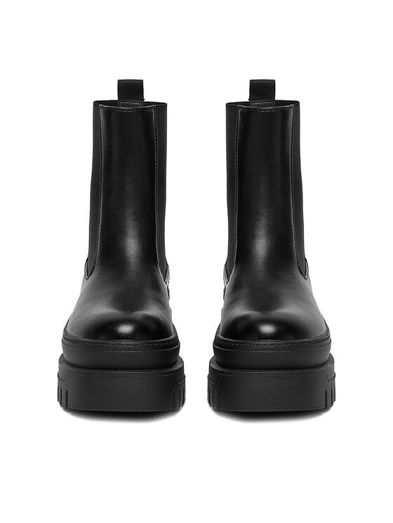 DeeZee DeeZee Kotníková obuv s elastickým prvkem CEO-HY60290S-1 Černá
