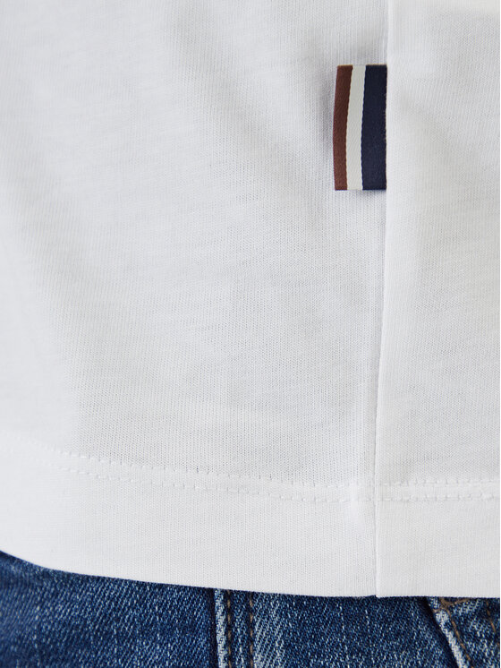 Bugatti Bugatti Longsleeve 8330-85044D Λευκό Regular Fit