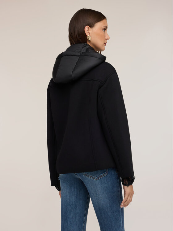 Motivi Motivi Giubbotto piumino R025W000197N033 Nero Over Fit