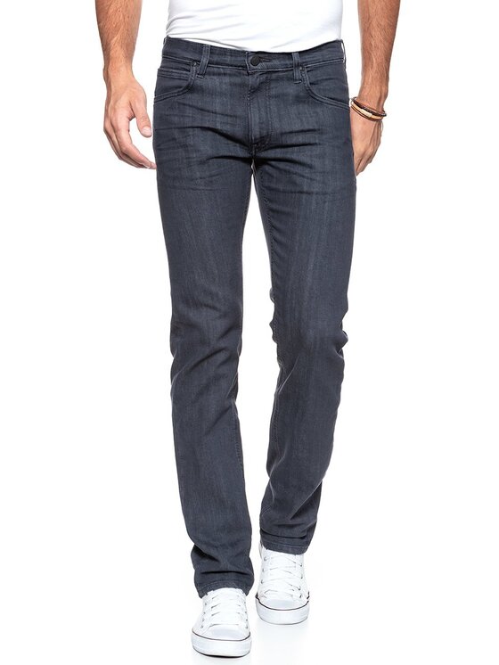 Lee Lee Jeansy DAREN ZIP FLY Niebieski Straight Fit