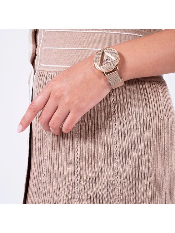 Guess Guess Hodinky GW0477L Růžové zlato