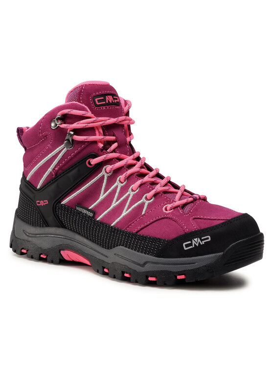CMP CMP Παπούτσια πεζοπορίας Kids Rigel Mid Trekking Shoe Wp 3Q12944J Ροζ