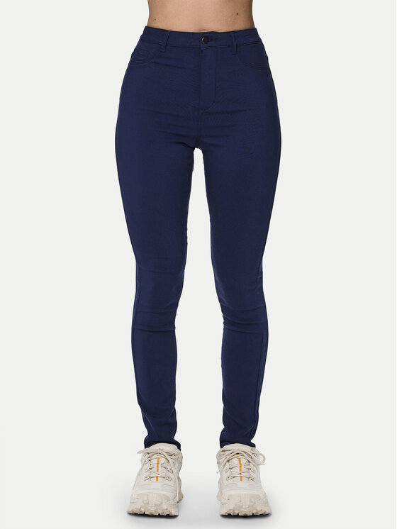 Pieces Džegínsy 17080560 Tmavomodrá Skinny Fit