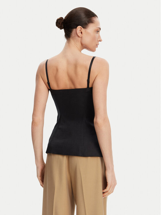 Guess Guess Marškinėliai W5GH0L WH5L2 Juoda Regular Fit
