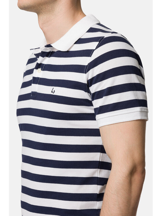 Lancerto Lancerto Polo Jeff PO073123000025 Kolorowy Regular Fit