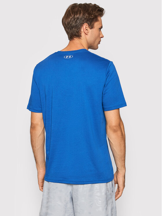 Under Armour Under Armour Marškinėliai Ua Team Issue Wordmark 1329582 Mėlyna Loose Fit