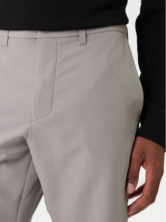 BOSS BOSS Bavlnené nohavice T_Commuter 50534303 Béžová Slim Fit