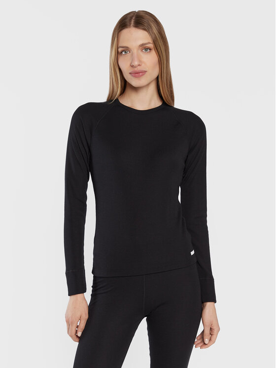 CMP CMP Komplet bielizny termoaktywnej 3Y86800 Czarny Slim Fit