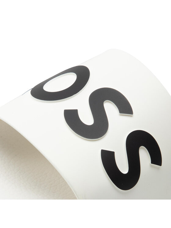 BOSS Boss Чехли Bay 50471271 10242218 01 Бял