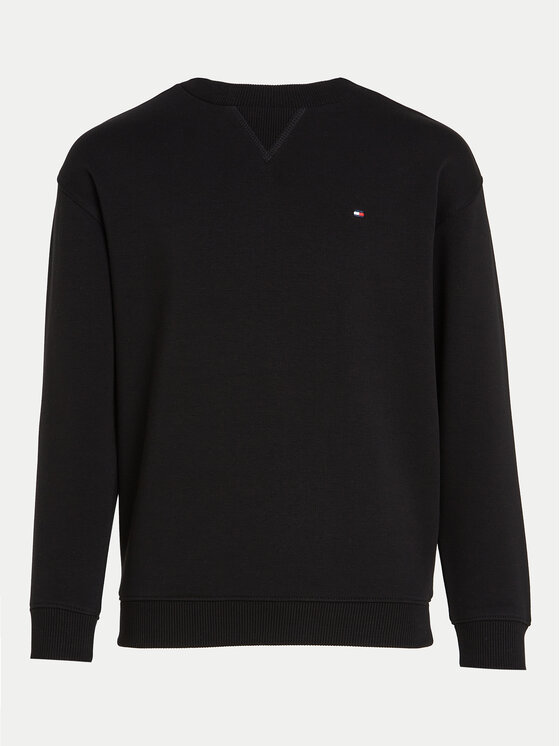 Tommy Hilfiger Tommy Hilfiger Bluza Timeless KS0KS00534 S Czarny Regular Fit