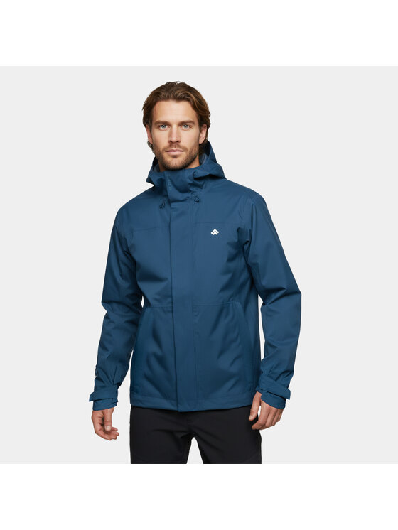 Alpinus Alpinus Kurtka przeciwdeszczowa Arys Niebieski Regular Fit