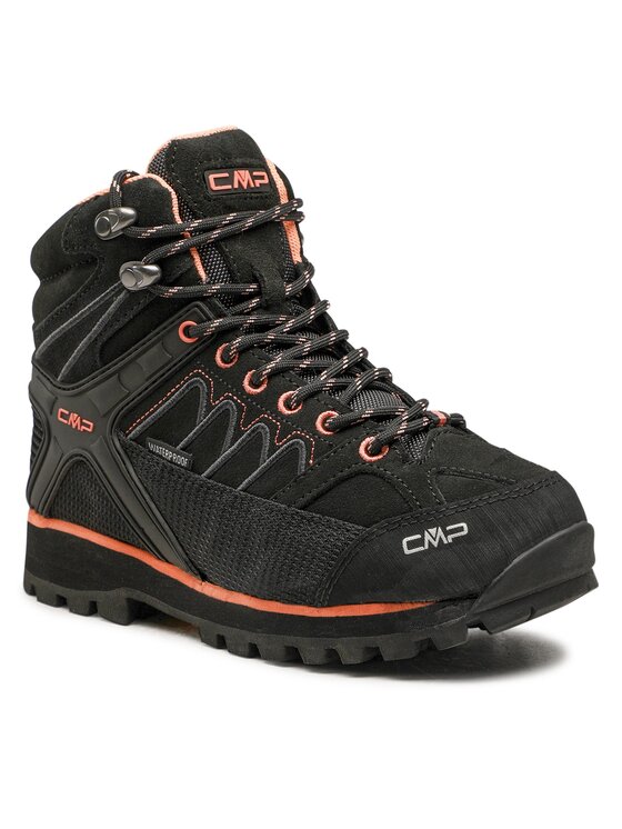 CMP CMP Trekkingi Moon Mid Wmn Trekking Shoe Wp 31Q4796 Czarny