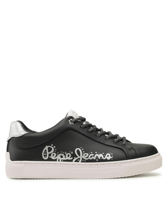 Pepe Jeans Snīkeri Adams Pam PLS31200 Melns