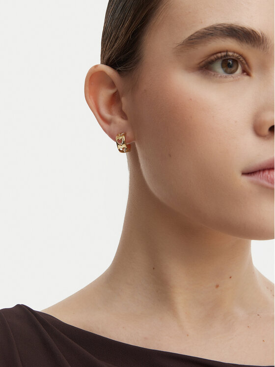 Guess Guess Naušnice JUBE06 085JW Zlatna