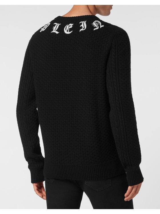 PHILIPP PLEIN PHILIPP PLEIN Longsleeve 9751 Nero Regular Fit