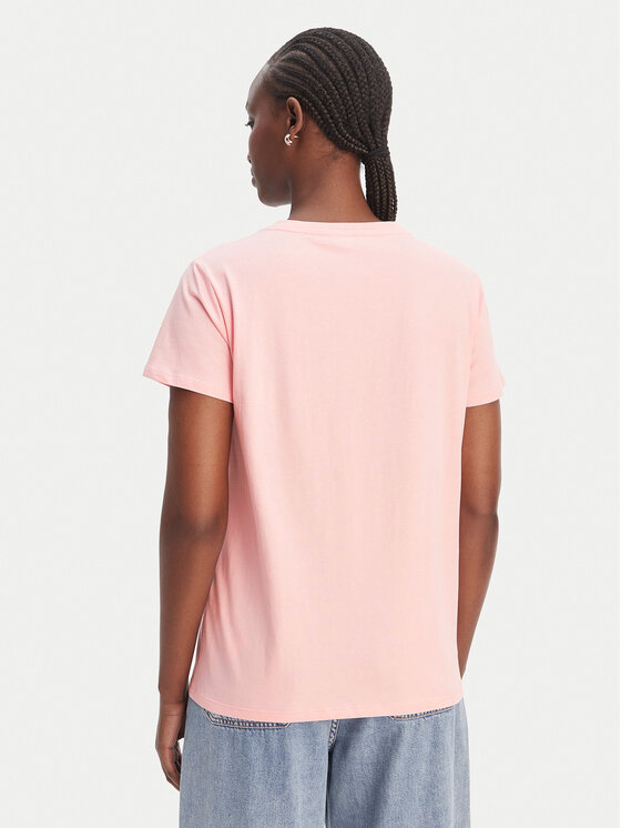 Liu Jo Sport Liu Jo Sport T-Shirt TA6252 JS923 Różowy Regular Fit