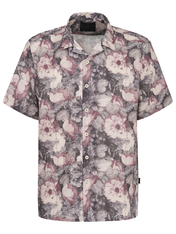 Bugatti Bugatti Srajca 9253-78955C Rjava Regular Fit