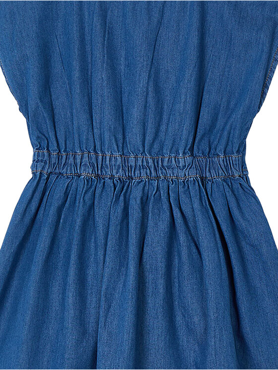 Mayoral Mayoral Sommerkleid 3931 Dunkelblau Regular Fit