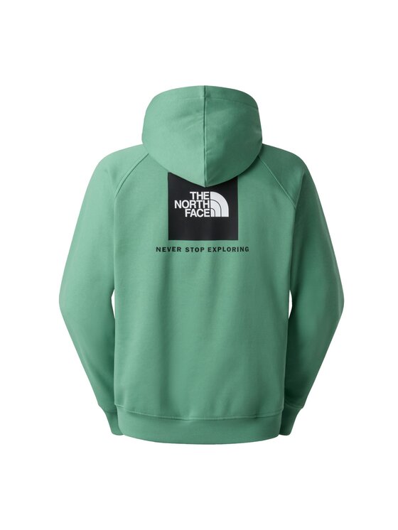 The North Face The North Face Bluza NF0A89F9G571 Zielony Regular Fit