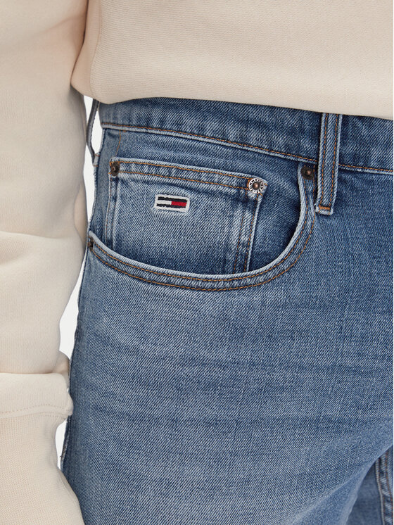 Tommy Jeans Tommy Jeans Pantaloncini di jeans Scanton DM0DM20960 Blu Slim Fit