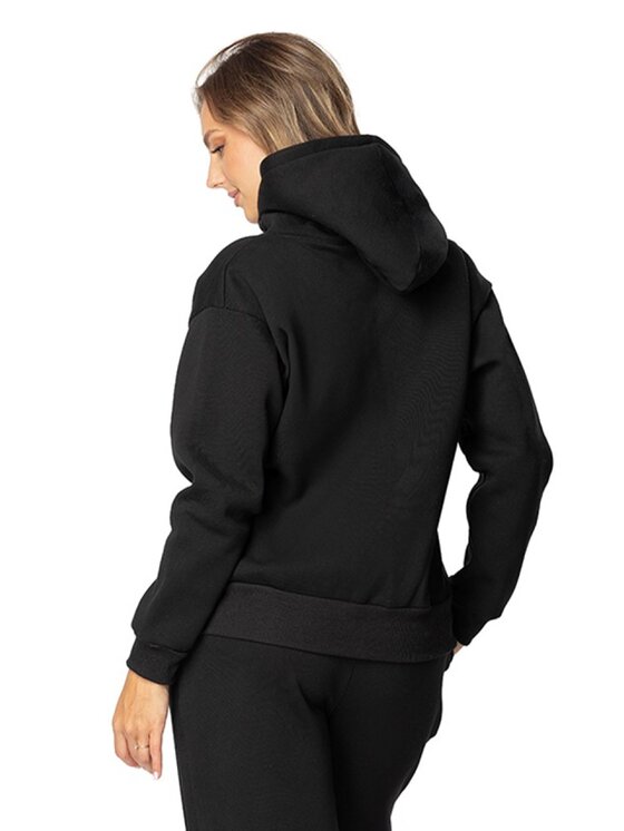 DKaren Sport DKaren Sport Bluza DK-K-B9 Czarny Regular Fit