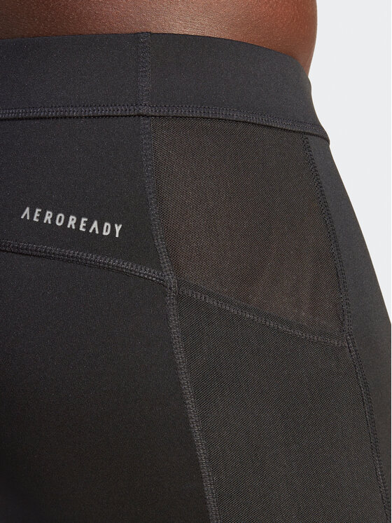 adidas adidas Leggings Run It HZ4513 Nero Tight Fit