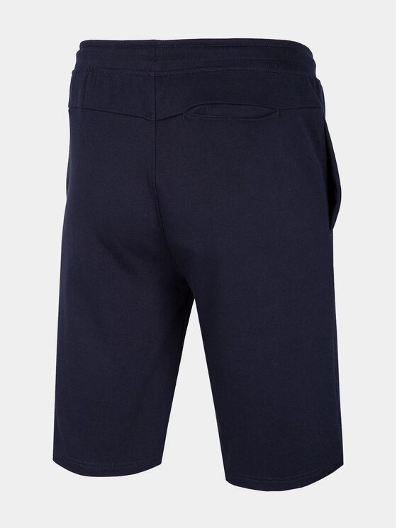 4F 4F Športové kraťasy 4FWSS26TSHOM1000-31S Tmavomodrá Regular Fit
