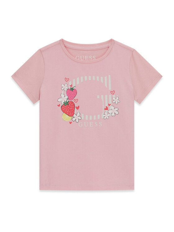 Guess Tricou K6GI00 K6YW4 Roz Regular Fit