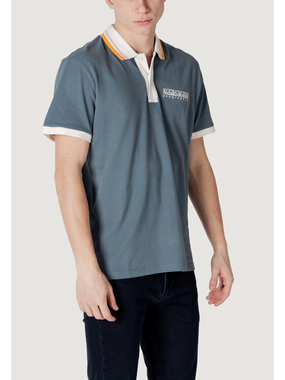 Napapijri Napapijri Polo E-MURLO SS Γκρι Casual Fit