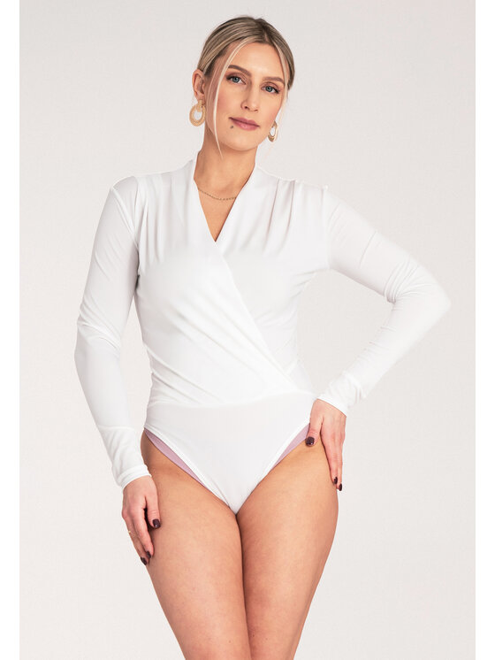 FIGL FIGL Body M1167 Biela Regular Fit