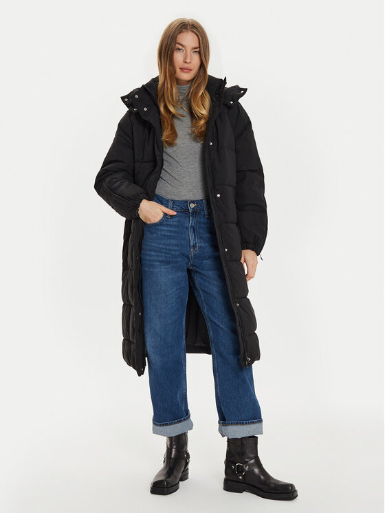 JDY JDY Zimní bunda Flotte 15330181 Černá Regular Fit