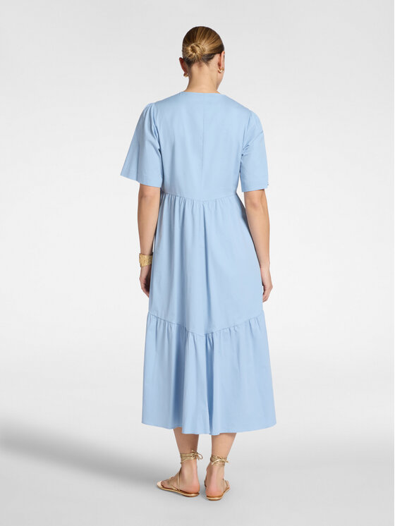 Elena Mirò Elena Mirò Abito da cocktail 7086P000297N004 Turchese A-Line Fit