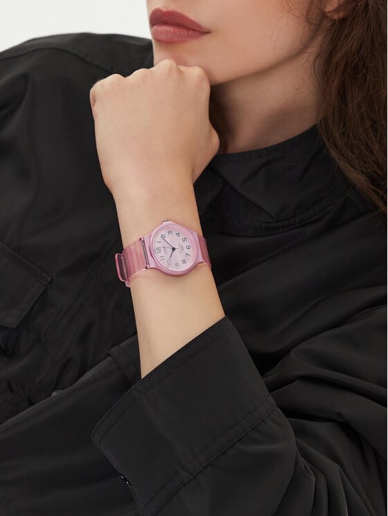 Casio Casio Zegarek Classic MQ-24S-4BEF Różowy