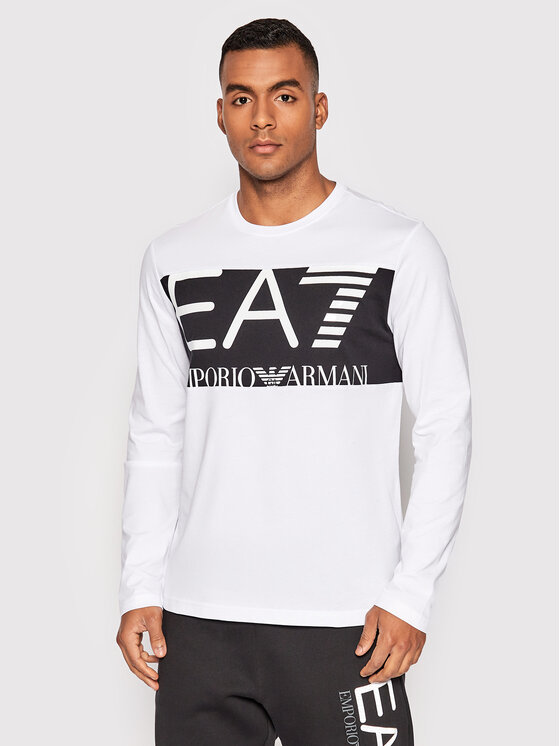 EA7 Emporio Armani EA7 Emporio Armani Longsleeve 6LPT25 PJ7CZ 110 Bianco Regular Fit