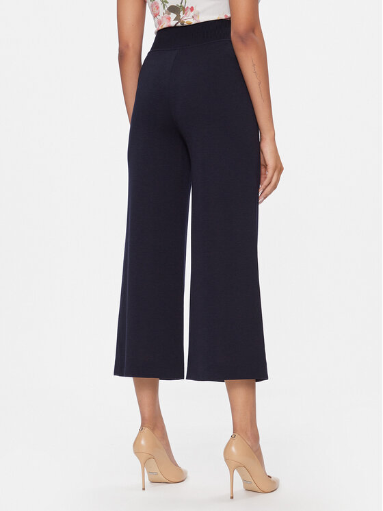 Luisa Spagnoli Luisa Spagnoli Stoffhose Moni A 540857 Dunkelblau Regular Fit