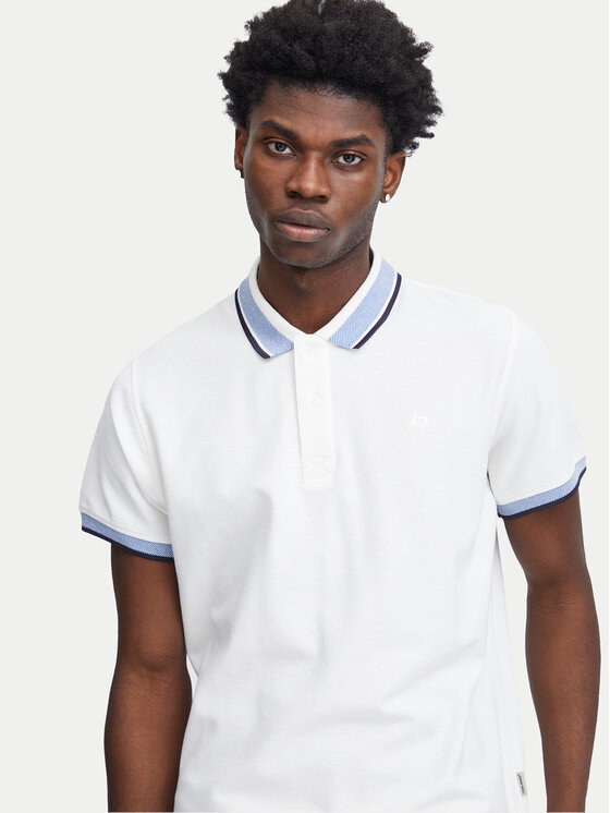 Blend Blend Polokošeľa 20716479 Biela Regular Fit