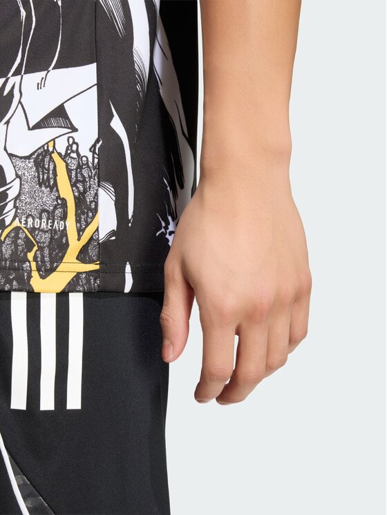 adidas adidas Koszulka techniczna Real Madrid Avengers 25/26 Pre-Match Jersey Biały Slim Fit