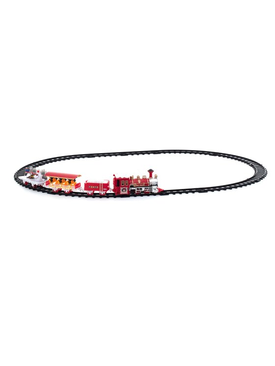 MIAhome MIAhome Figurka Kolejka bożonarodzeniowa, 16 elementów 104 cm Kolorowy