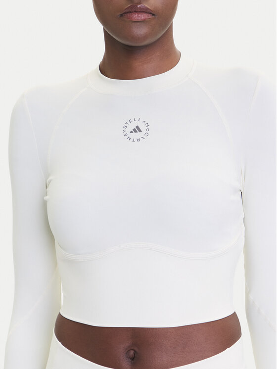 adidas by Stella McCartney adidas by Stella McCartney Tehnička majica Training JM1403 Bež Slim Fit