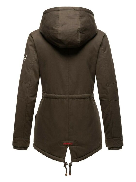 Marikoo Marikoo Kurtka zimowa Manolya Czarny Casual Fit